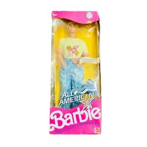 Vintage 1990 Ken All American Barbie W/ Reebok Hi-Tops - COLLECTOR'S ITEM